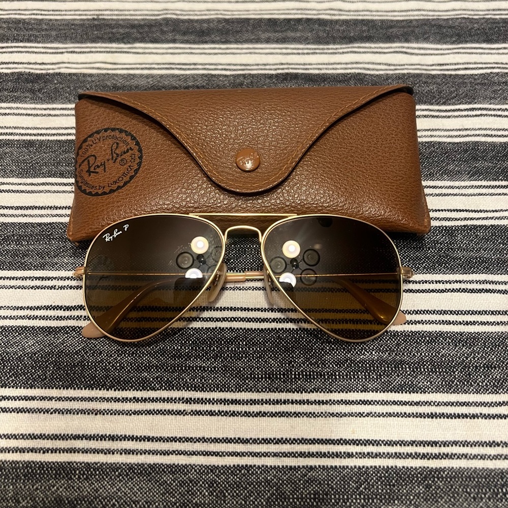 Ray ban 3025 aviator large frame glasses